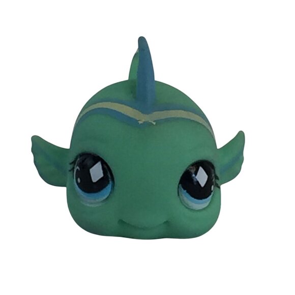Littlest Pet Shop Fish 608 Fanciest Mint 678 Duffery Puffster N54 Baby 643 Angel - Picture 2 of 16